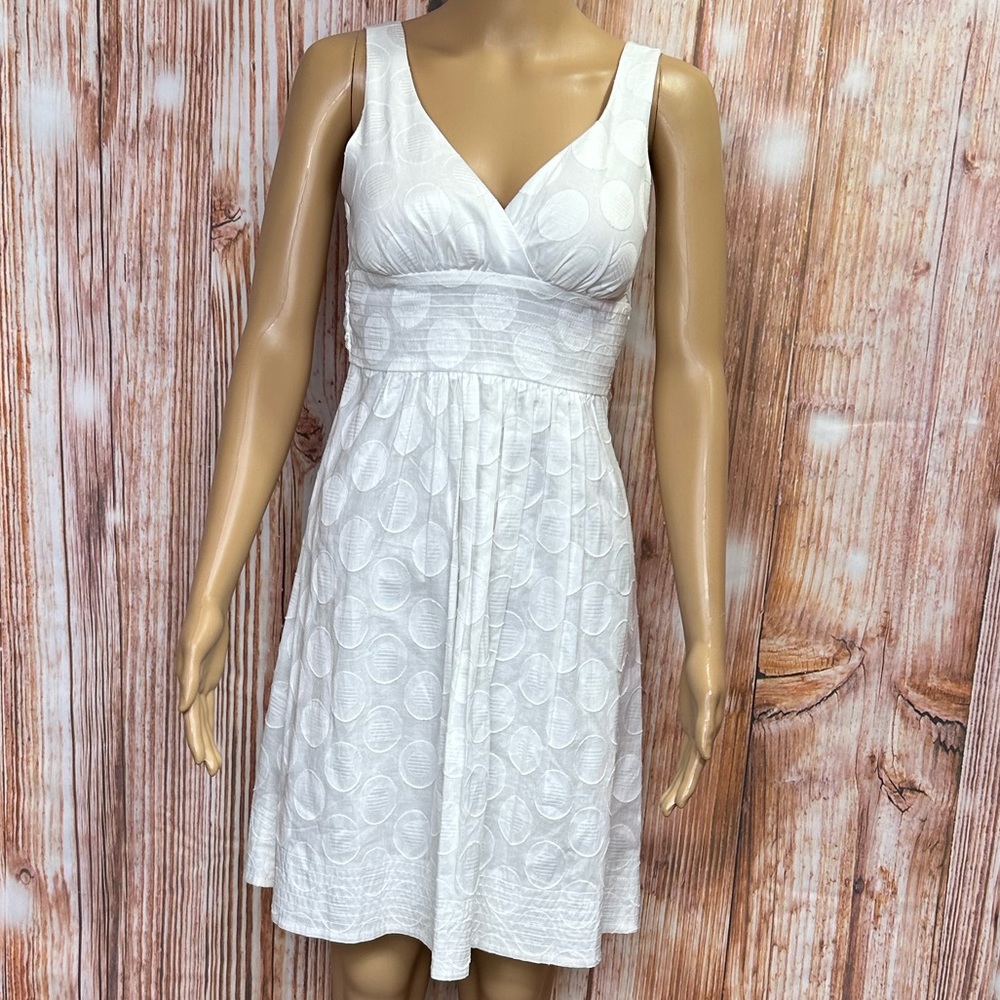 B. Darlin White Cotton Dress
